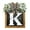 K, variant on Artificial Boxwood Wreaths, For Front Doors, Spring, Fall, 26 Last Name Letters All Year Round Wreaths, Suitable for Wedding Decorations, Home Porches, Farmhouses, Yards, Garden Decorations, Gifts