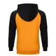 thumbnail image 3 of Sudaderas Con Capucha Para Hombre Sudaderas Con Capucha Color Block Patchwork Blend Fleece Pullover Sudaderas Con Bolsillo Kanga Odeerbi ODB-4, 3 of 4