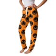 thumbnail image 4 of IYYVV Halloween Womens Pajamas Baggy Halloween Pumpkin Printed Sweatpants Winter Fall Lounge Pants with Pocket Orange S, 4 of 5