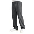 thumbnail image 5 of Boys Baggy Sweatpants Teens Athletic Joggers Lightweight Straight Leg Open Bottom Pants Trousers with Pockets Grey 5-16 Years, 5 of 8