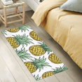 thumbnail image 6 of Pineapple Luxury Kitchen Rug Non Slip Bathroom Plush Mat Shaggy Bedroom Carpet 39"x20", 6 of 6