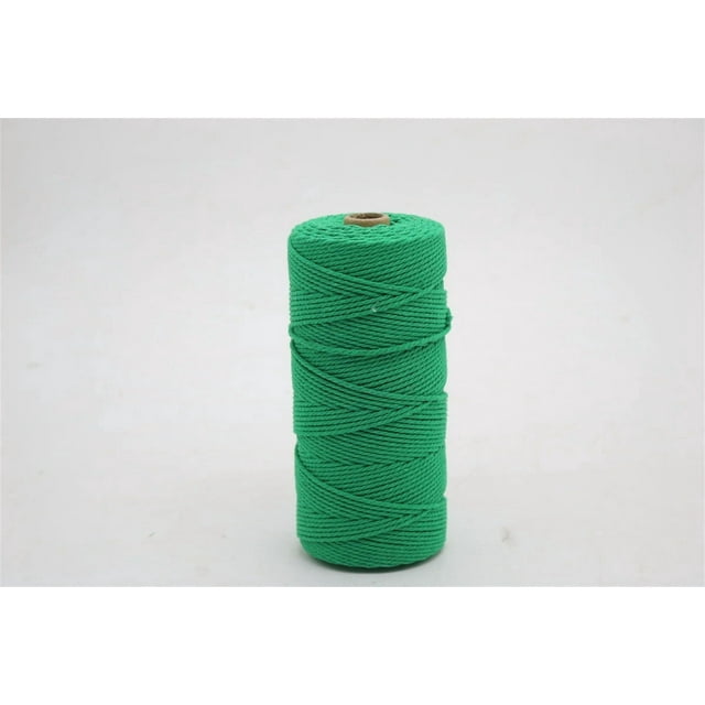 suxuMhao Fil à Crochet, 320g 1 Rouleau, Fil de Coton, Adapté à Divers Projets de Crochet et Produits Faits à la Main, Doux Modérément, Facile à Utiliser pour Débutants et Pros, Vert