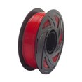 thumbnail image 2 of Filamento para impresora 3D, fácil de usar, compatible con la mayoría de impresoras, filamento PETG resistente al desgaste. Rojo, 2 of 9