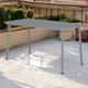 thumbnail image 2 of Mesa de Exterior Árixa Gris – Mesa para Jardín o Terraza, Diseño Moderno, Resistente a la Intemperie y Elegante, 2 of 3