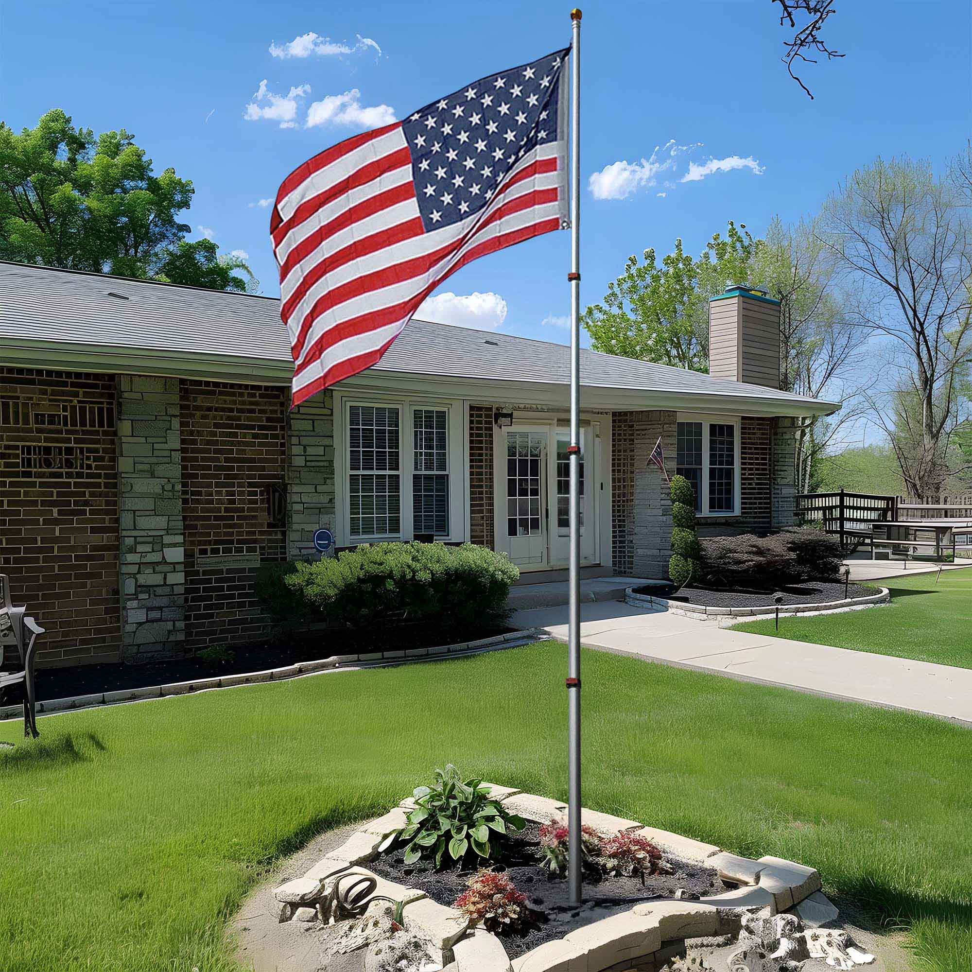 Yescom 10pcs 3x5' ft USA U.S. American Star and Strips Flag w/ Grommets Indoor Outdoor Yard for Flag Pole