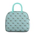 thumbnail image 2 of Womens LightBlue Cartoon Dinosaurs Skeletons Pattern Lunch Box for Work,Insulated Lunch Bag for Women,Loncheras Para Mujer,Leakproof Adult Lunch Bag for Work,Beach,Travel,Picnic,Camping, 2 of 7