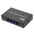 thumbnail image 3 of Moyic 2/4 puertos USB 2.0 Manual Sharing Switch Switcher Box para PC Impresora Escáner (4 puertos) Kits de mantenimiento de impresoras, 3 of 8