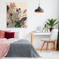 thumbnail image 3 of Stupell Industries Lemur & Tropical Plants Animals & Insects Painting Gallery Wrapped Canvas Art Print Wall Art, 36 x 48, 3 of 8