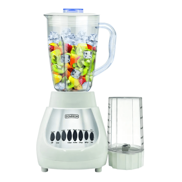 Licuadora DOMINION BlendMax600 Duo White 2 en 1 Potente