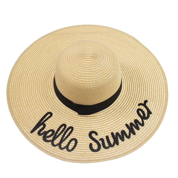 Sombrero de paja de ala ancha para mujer, plegable, enrollable, para playa, para el sol $Sombrero de paja para el sol para mujer, sombrero de verano de ala ancha, plegable, enrollable, para