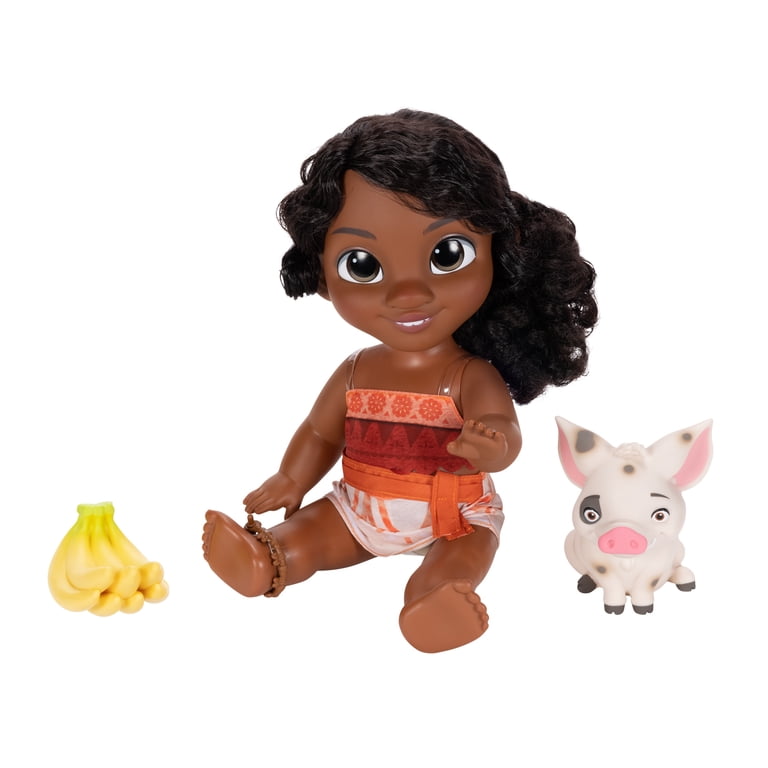 Disney's Moana 2 Little Sis Simea 11 inch Tall Doll with Animal