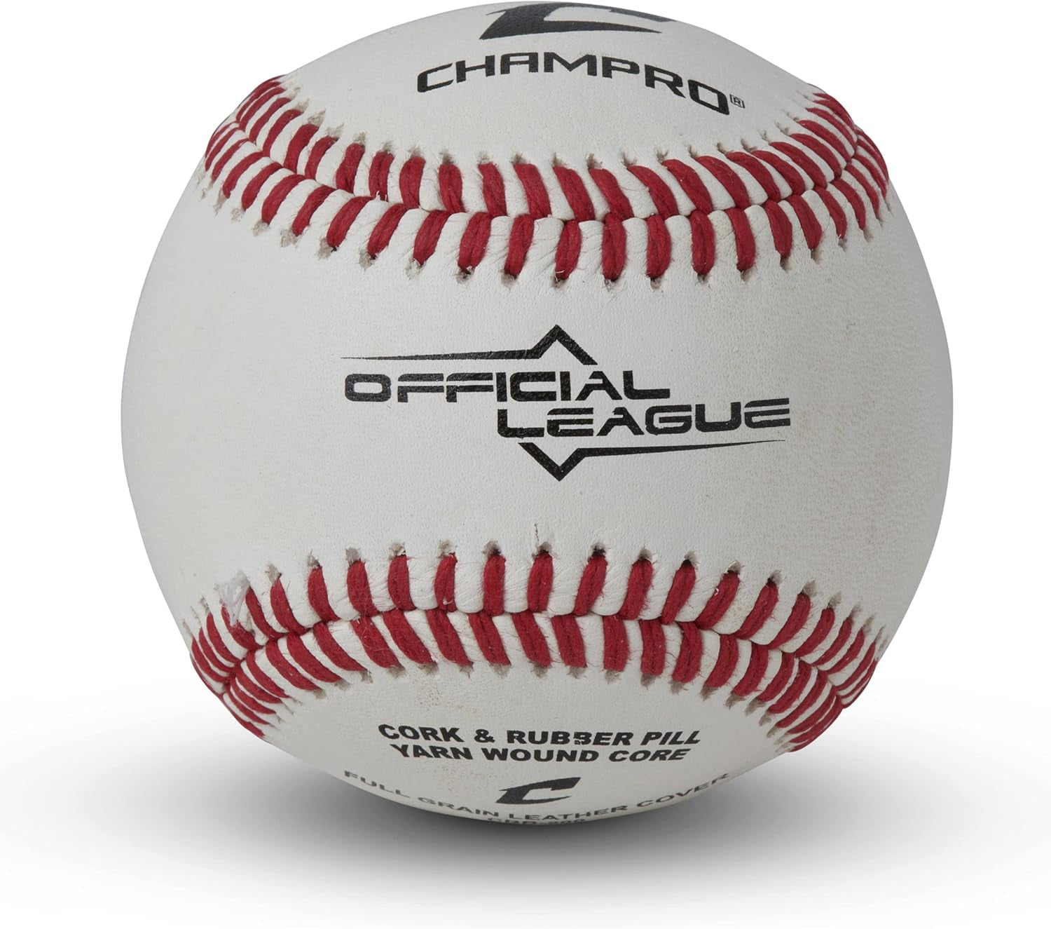 Champro CBB-200 Leather Baseballs and Bucket