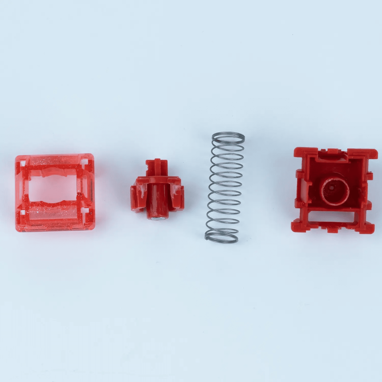 GATERON Magnetic Jade Ruby HE Keyboard Switches, Hall Effect 5 Pin 36gf Pre-lubed Plate Mounted Red Linear Magnetic Key Switches Compatible for Hall Effect (Magnetic) Keyboard (70pcs)
