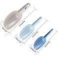 thumbnail image 2 of 3 Pcs Ice Scoop, Plastic Kitchen Scoops, Small Flour Scoop, Food Sweets Coffee Beans Pet Food Scoops, 2 of 5