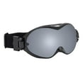thumbnail image 3 of Gafas para deportes de nieve de invierno, esquí, snowboard, motos de nieve, gafas de sol, antideslumbrantes Lente plateada con montura negra, 3 of 9