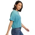 thumbnail image 3 of Hanes Originals Women's Garment Dye Short Sleeve Ombre Tee, 3 of 5