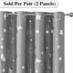 thumbnail image 3 of Cortinas de estrellas, 2 paneles para ventanas pequeñas de guardería, cortinas para ventanas con temática espacial que oscurecen la habitación, cortinas para niños para dormitorios de bebés varones, 3 of 7