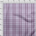 thumbnail image 3 of oneOone Cotton Cambric Dusty Purple Fabric Check Sewing Craft Projects Fabric Prints By Yard 42 Inch Wide, 3 of 4