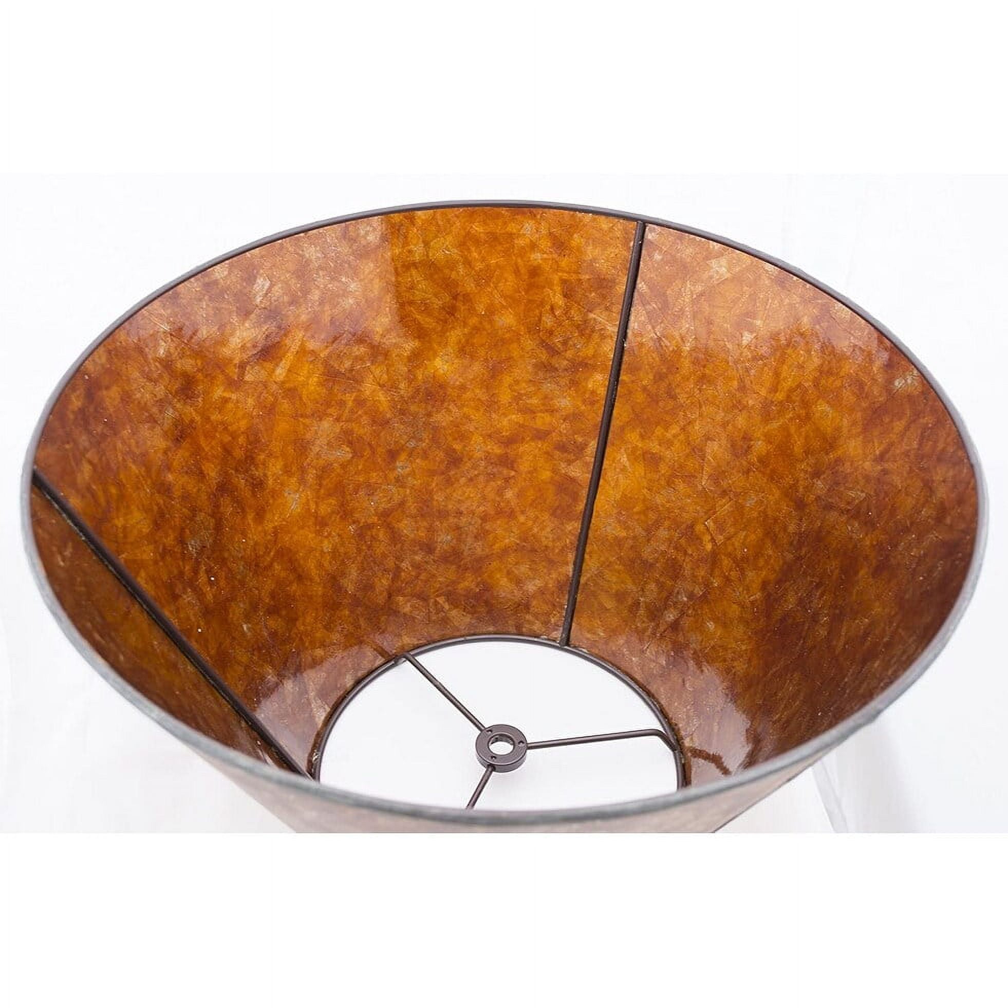 Urbanest Mica Lamp Shade, 6x12x8", Silver