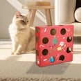 thumbnail image 1 of Caja de juguetes interactiva para gatos, juguete automático para ejercitar a los gatos, divertido juego de plumas para gatos, juguete eléctrico para, 1 of 8
