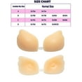 thumbnail image 5 of FUTATA Women Adhesive Bra Push Up Strapless Invisible Bra Reusable Silicone Sticky Bra Backless Breast Bra with Nipple Cover, 5 of 5