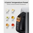 thumbnail image 2 of COMFEE' Stainless Steel Electric Kettle, Temperature Control with 6 Presets, 1-Hr Keep Warm, Kettle Water Boiler 1.7 Litres, 1500W with Viewing Window, Auto-Off and Boil-Dry Protection, 2 of 5