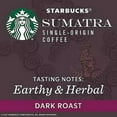 Starbucks SingleOrigin Sumatra Coffee KCups (72 ct.)