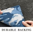 thumbnail image 6 of Blue Camouflage Bigfoot Pattern Door Rugs,Washable Non Slip Door Mats Indoor,Decorative Door Mats,Entry Mat Indoor for Entrance,Bedroom,Kitchen,Bathroom,16"x47", 6 of 6