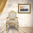 thumbnail image 3 of Bolokofsky, Ronald 24x17 Gold Ornate Wood Framed with Double Matting Museum Art Print Titled - Aukland Sunset, 3 of 4