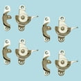 thumbnail image 2 of 4 Traditional Solid Brass Window Sash Lock Bright Chrome | Renovator's Supply, 2 of 9