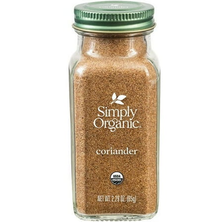 Pack of 6, Simply Organic Ground Coriander Seed, 2.29 oz