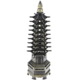 thumbnail image 5 of LeeQinersw Retro Metal Model Pagoda Tower World Architecture Buliding Figurines Statue, 5 of 9
