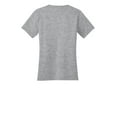 thumbnail image 6 of Port & Company Ladies Essential Ring Spun Cotton T-Shirt, Athletic Heather, XS, 6 of 6