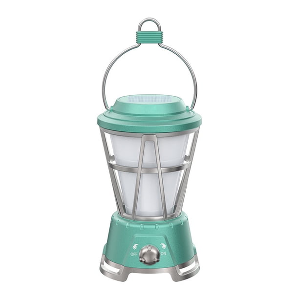 Linterna de campamento Lámpara colgante solar Vintage para exteriores, lámpara para tienda de campañ TOMSHOO Linterna de campamento