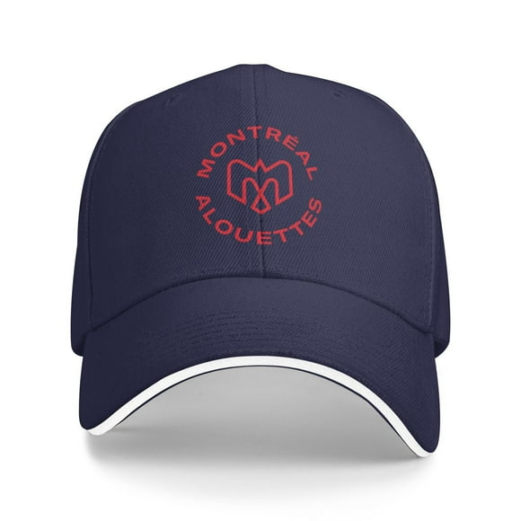 Casquette de Baseball Décontractée Unisexe des Alouettes de Montréal