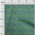 thumbnail image 1 of oneOone Cotton Flex Dark Teal Green Fabric Batik Fabric For Sewing Printed Craft Fabric By The Yard 40 Inch Wide, 1 of 1