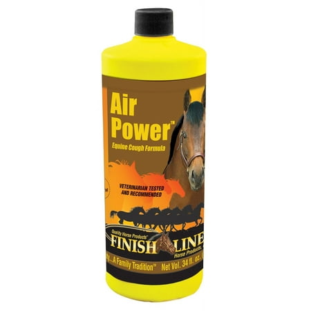 UPC: 0715401040349 | Finish Line Air Power Natural Horse Cough Syrup  34 Fl Oz
