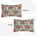 thumbnail image 4 of Fotbe Rose Flowers Pillow Cases - Envelope Closure - Luxury, Extra Soft, Cooling Pillow Covers - Wrinkle, Fade, Stain Resistant-16"x24", 4 of 8