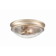 thumbnail image 4 of 5226-RBZ Millennium Lighting Belforge - 1 Light Seeded Flush Mount-4.5 Inch Tall and 10 Inch Wide-Rubbed Bronze Finish, 4 of 4