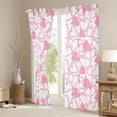 thumbnail image 3 of Erosebridal Dreamy Princess Style Blackout Curtains Set of 2 (52x84 Each),Pink Loves Heart Window Curtains For Girls Kids, 3 of 7
