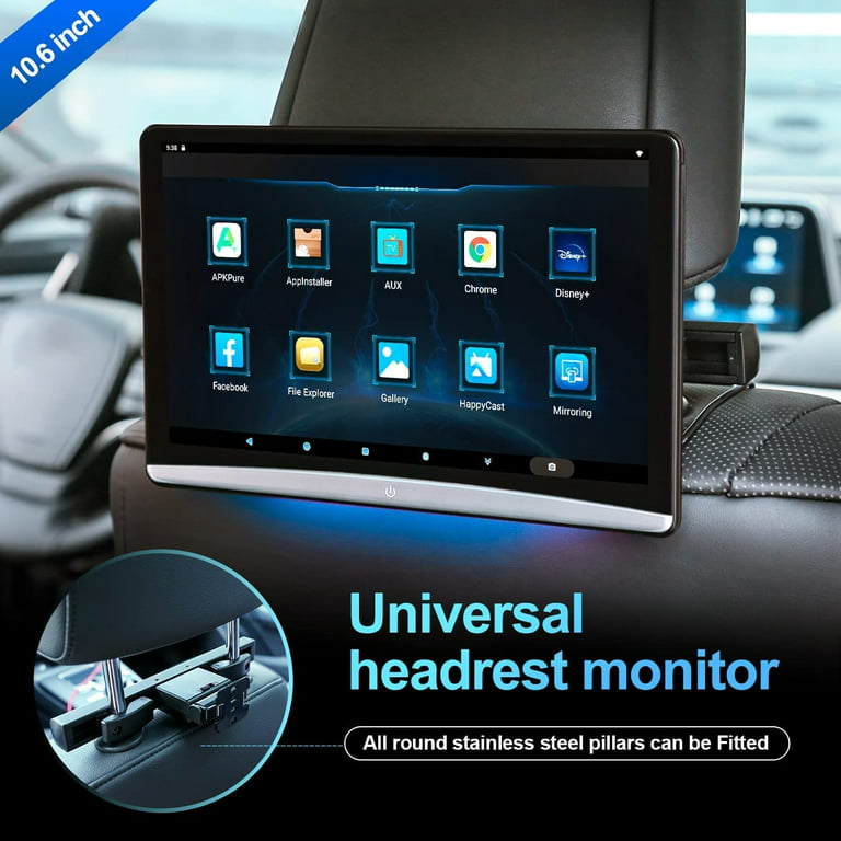 10,1 Zoll 25,65 cm Auto Monitor Digital Touchscreen Monitor Tablet mit  Android 6.0 WiFi Hot Spot