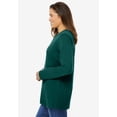 thumbnail image 3 of Woman Within Plus Size Perfect Long-Sleeve Crewneck Tee (Petite Available), 3 of 6
