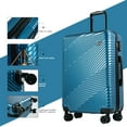 thumbnail image 5 of Tripcomp Luggage 3 Piece Set,Suitcase with Spinner Wheels Hardside Lightweight Luggage 20in24in28in.(Blue), 5 of 9
