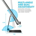 thumbnail image 3 of Jxr U-Rise Steel XL Adjustable Aluminum Tablet Stand Black, 3 of 11