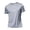 Grey, variant on Men's Sports Ice Silk Loose Fitting Fitness Half Sleeved Large Top Casual Cool Breathable Fashion Short Sleeved T Shirt Oversized T Shirts Workout Shirt V Neck T Shirt