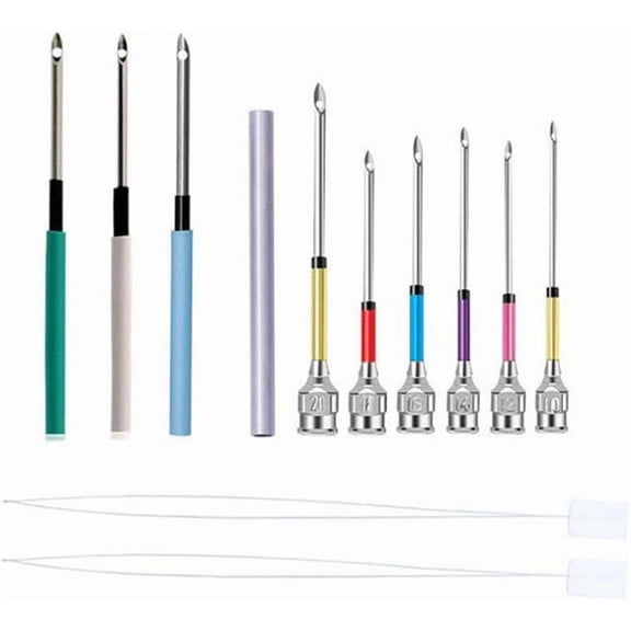 Embroidery Stitching Punch Needles Set, Punch Needle Tools Kit, Embroidery Stitching Cross Knitting Sewing Accessories