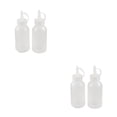 thumbnail image 3 of Wosthever 2pcs 100ML Squeezer Bottles Plastic Squeezing Tip Holder Sauce Cooking Kitchen Liquid Barbecue Containers Gadget Holders Head Type2 NO2, 3 of 6