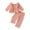 Pink, variant on vdgthytj Toddler Baby Girl Clothes Cute Ruffle Long Sleeve Top Shirts and Pants 2PCS Matching Set Spring Fall Outfit
