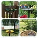 thumbnail image 4 of Fuente de agua con energía solar, jardín, patio, estanque, piscina, pájaro, cuenco de baño, fuente de agua, AS60A1, fondo negro Eigraketly  HA6292-01B, 4 of 6