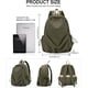 thumbnail image 2 of Simple Basic Black School Backpack For Women,lightweight Casual Daypack Travel Backpacks Men,aesthetic Middle School Bookbag For Teens Girls Boys, 2 of 4